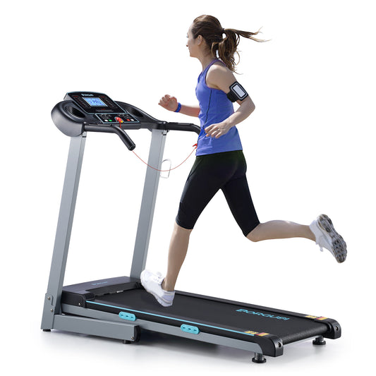 Treadmill with 12% Auto Incline, 300 lb Capacity 3.0HP Treadmill