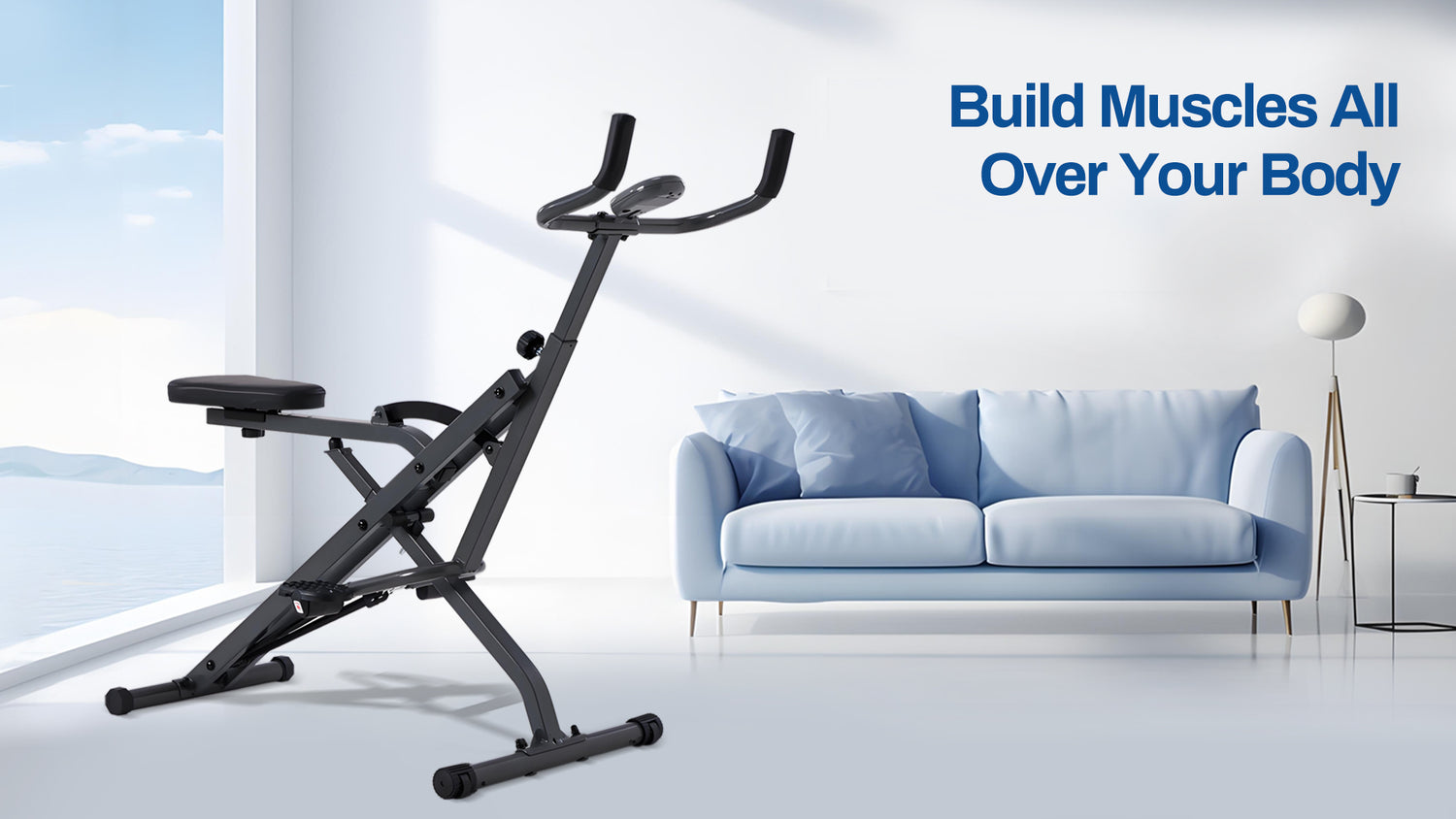 BORGUSI | Treadmill, Stationary Bike, Rowing Machine