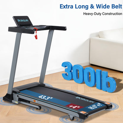 47.3" Smart Treadmill with Auto Incline