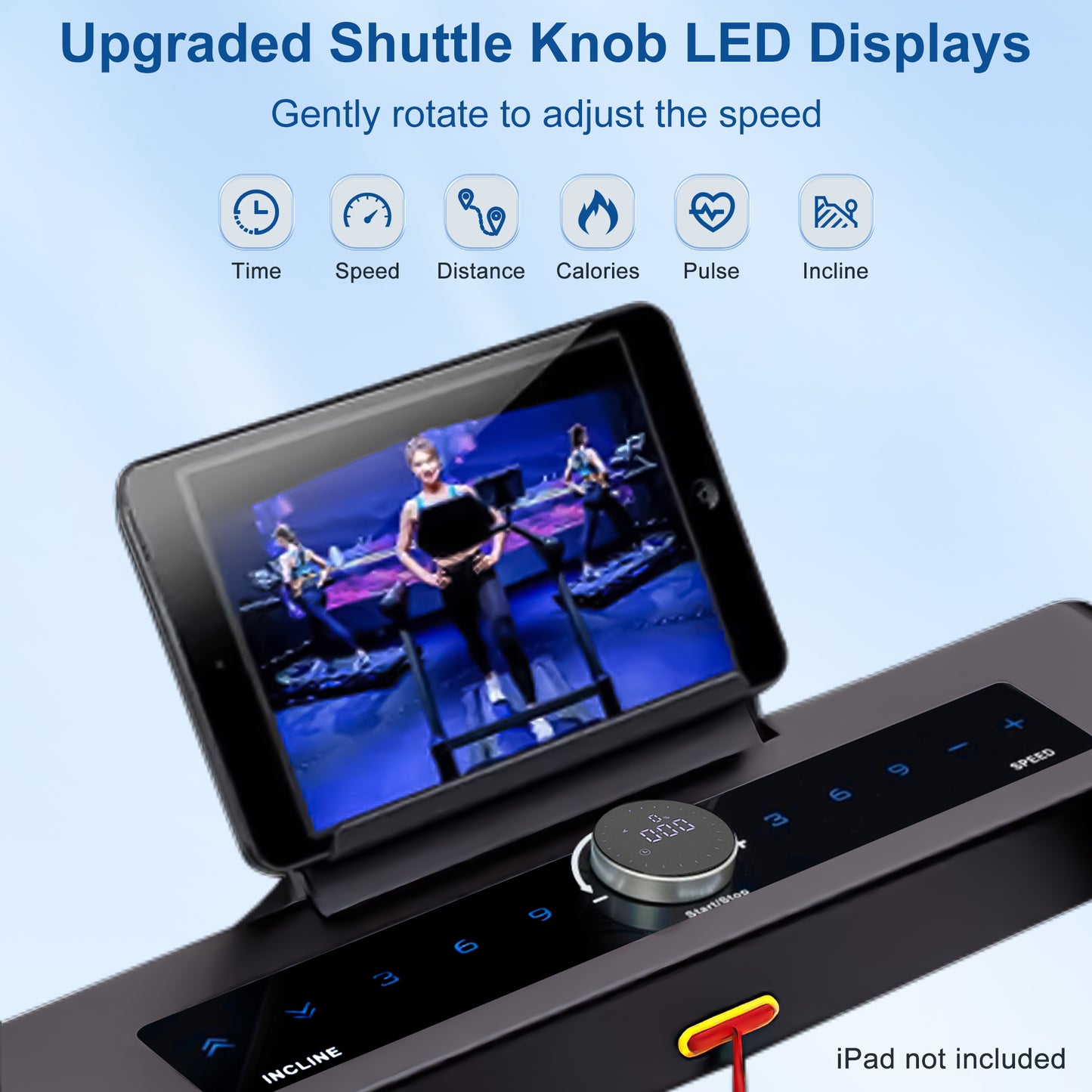 Treadmill with Auto Incline, BORGUSI Heavy Duty Treadmill for Home, Wide Belt